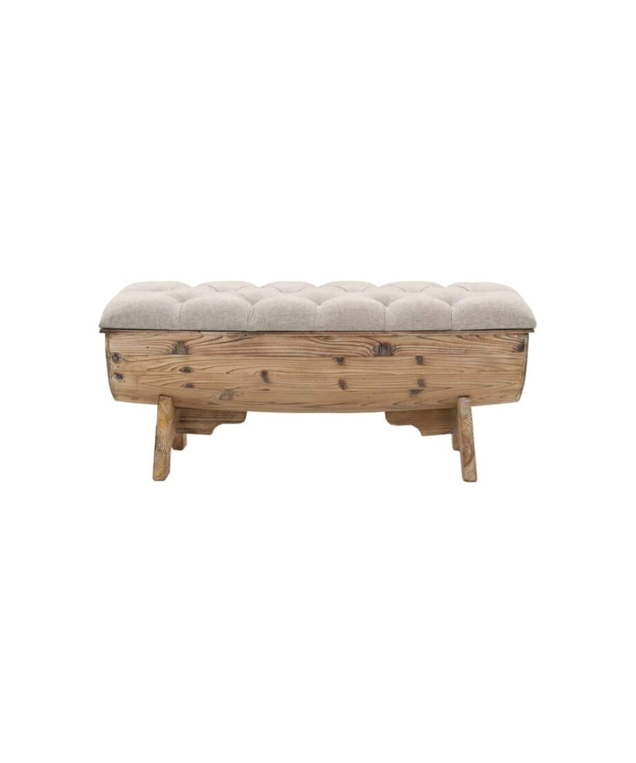 Solid Wood Chest Bench